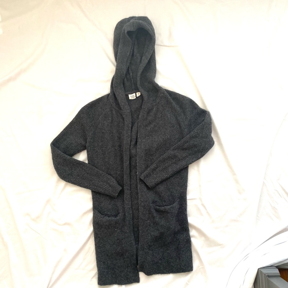 Gap girls open front long sweater cardigan size Medium / 8
